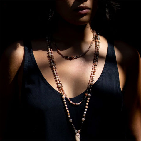 Harmony Gemstone Necklace | Mala Elements