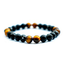 Men's Onyx Bracelet | Tiger Eye Bracelet | Mala Elements